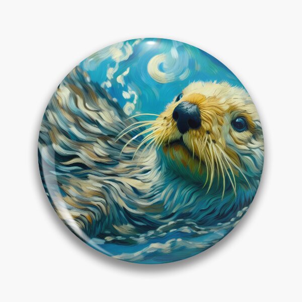 Item preview, Sea Otter Art #9 | Otter Lovers designed and sold by ksgraphics222.