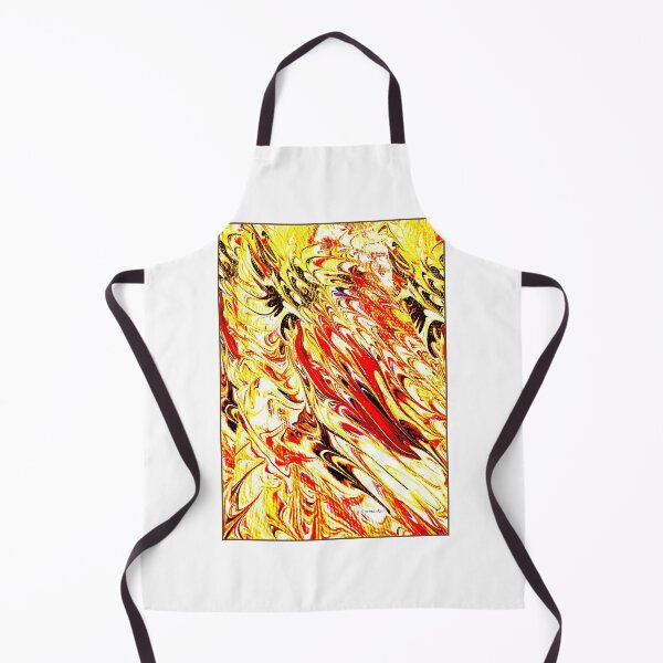 Item preview, Abstract Expressionist Illustration, Fire and Light, Modernist Painting designed and sold by AMacGPhilly.