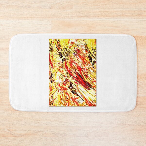 Item preview, Abstract Expressionist Illustration, Fire and Light, Modernist Painting designed and sold by AMacGPhilly.