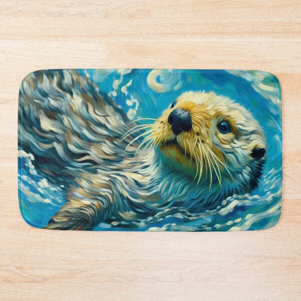 Item preview, Sea Otter Art #9 | Otter Lovers designed and sold by ksgraphics222.