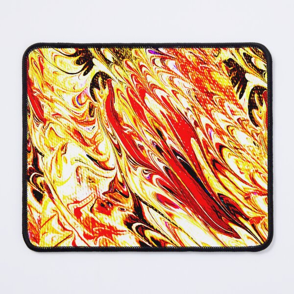 Item preview, Abstract Expressionist Illustration, Fire and Light, Modernist Painting designed and sold by AMacGPhilly.