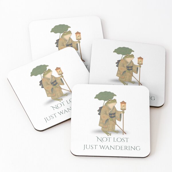 Item preview, The Wandering Frog: Find Your Zen designed and sold by فيلورا95.