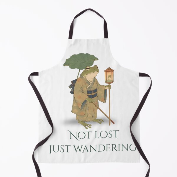 Item preview, The Wandering Frog: Find Your Zen designed and sold by فيلورا95.