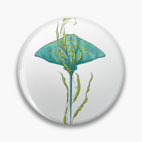 Item preview, New Zealand eagle ray artwork designed and sold by Moana Matron Designs.