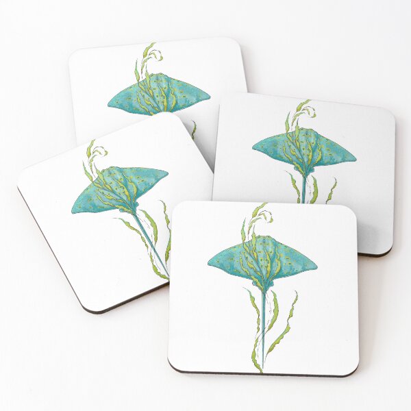 Item preview, New Zealand eagle ray artwork designed and sold by Moana Matron Designs.