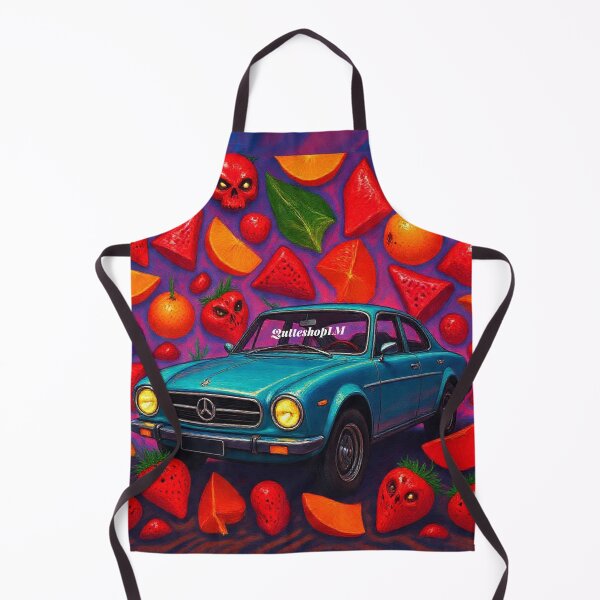 Item preview, Retro Vintage Car Amidst Surreal Fruit designed and sold by QutteshopLM .