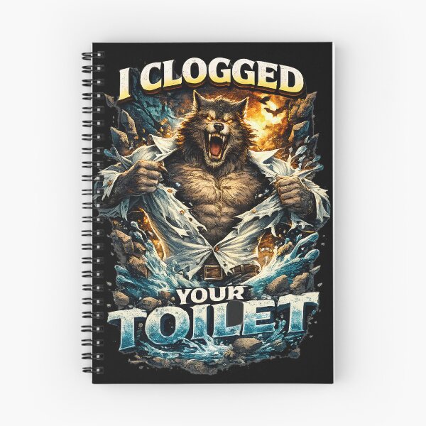 Item preview, I Clogged Your Toilet Funny Brainrot designed and sold by Majerdesign.