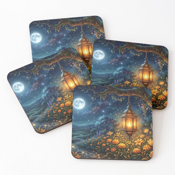 Item preview, Moon Path under Lantern Light designed and sold by Sigtrix.