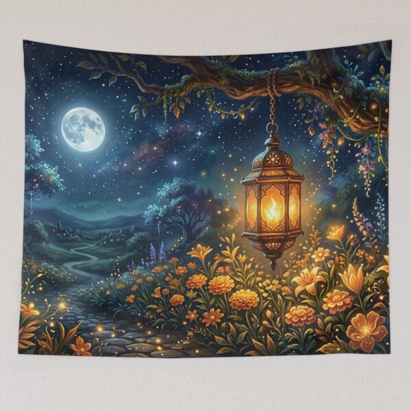 Item preview, Moon Path under Lantern Light designed and sold by Sigtrix.