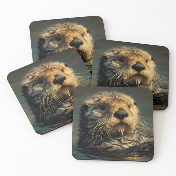 Item preview, Sea Otter Art #10 | Otter Lovers designed and sold by ksgraphics222.