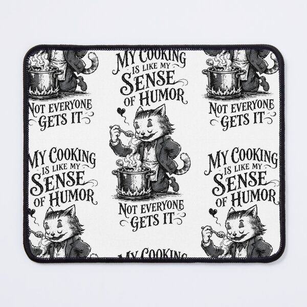 Item preview, Funny Gift for Chefs and Cat Lovers designed and sold by ChaoticCatIlust.