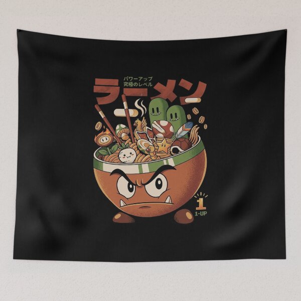 Item preview, Level Up Ramen Monster designed and sold by Lukasz Kobylka.