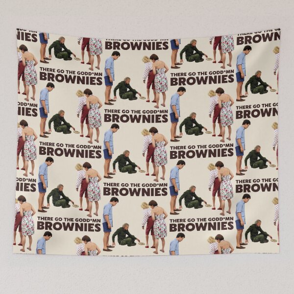 Item preview, There Go The Godd*mn Brownies - The Burbs designed and sold by darklordpug.