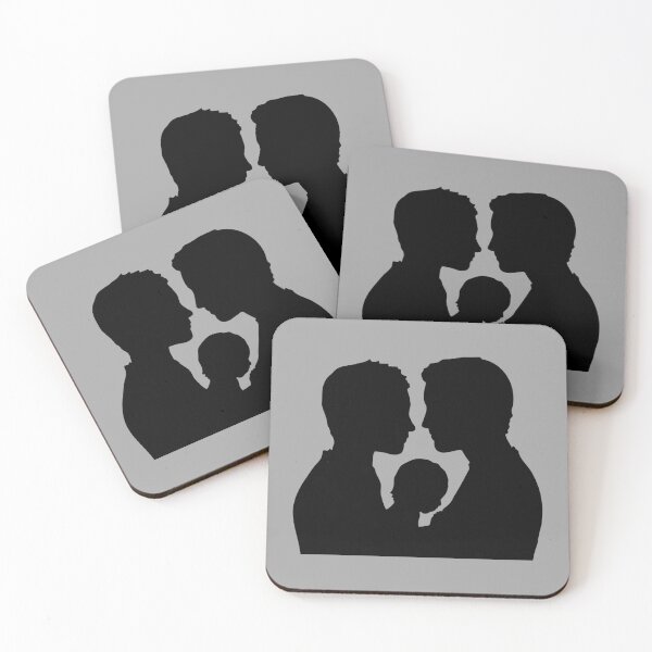 Item preview, Family Silhouette Parents Children Love Together designed and sold by shirt-o-mat.