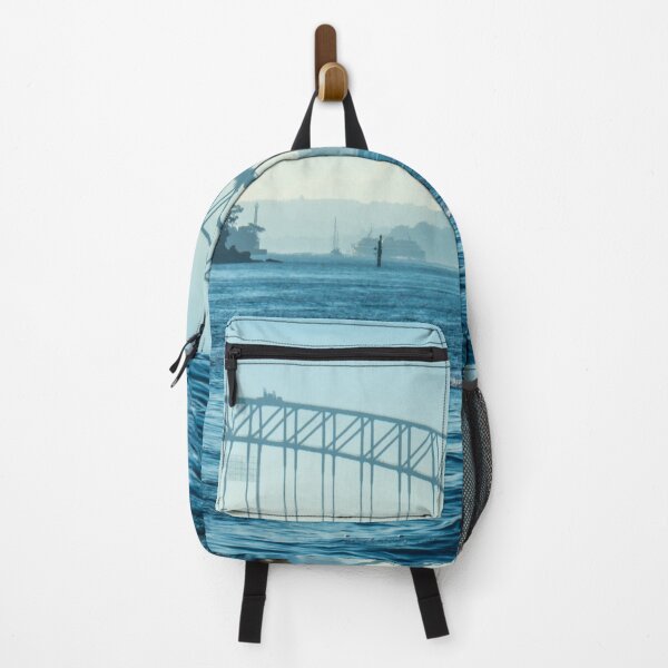 Item preview, Misty Morning, Sydney Harbour Bridge | Early Morning Light on the Harbour, NSW, Australia Art designed and sold by Ross.A.Campbell.