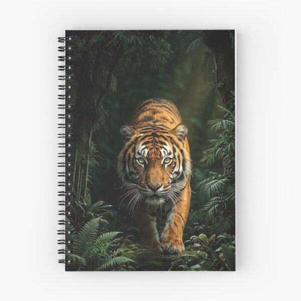 Aperçu de l'œuvre tigre en forêt créée et vendue par strange world .