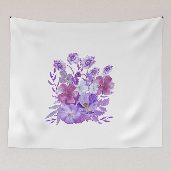 Item preview, light and dark Lavender Flower Mix with lavender leaves designed and sold by Sage2026.