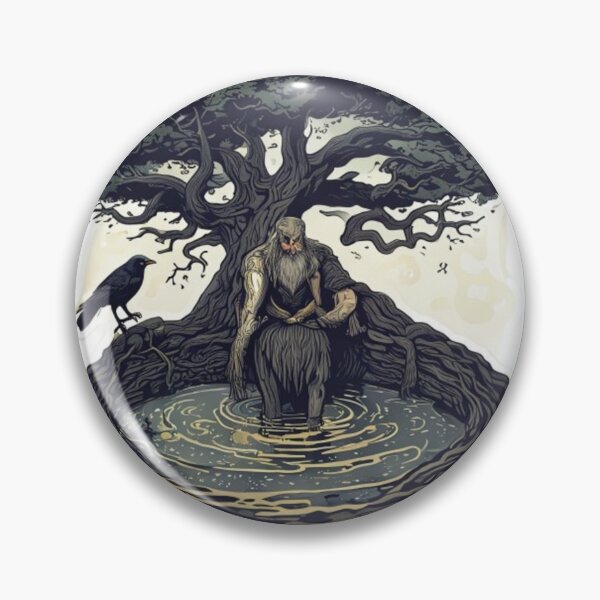 Item preview, Odin sacrificando o olho em Mimir designed and sold by juanorcino.