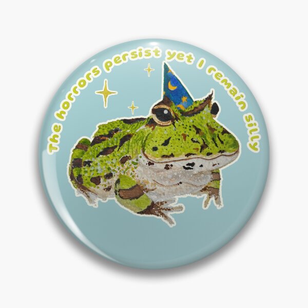 Item preview, The Horrors Persist, Yet I Remain Silly (Wizard Horace) designed and sold by Blackberries & Moss.