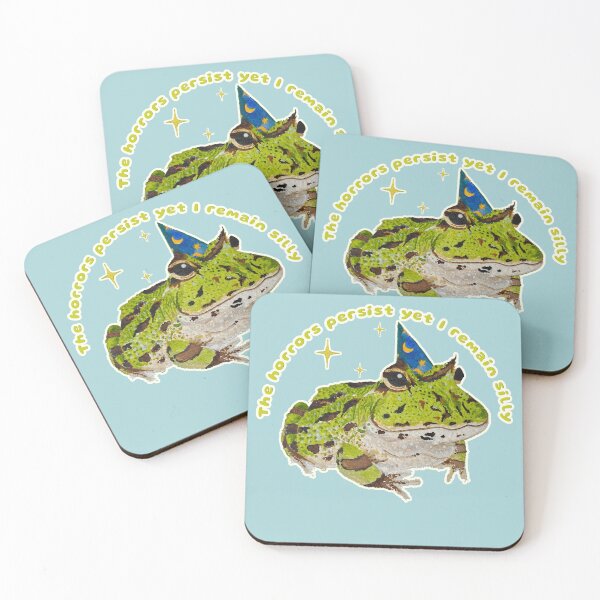 Item preview, The Horrors Persist, Yet I Remain Silly (Wizard Horace) designed and sold by Blackberries & Moss.