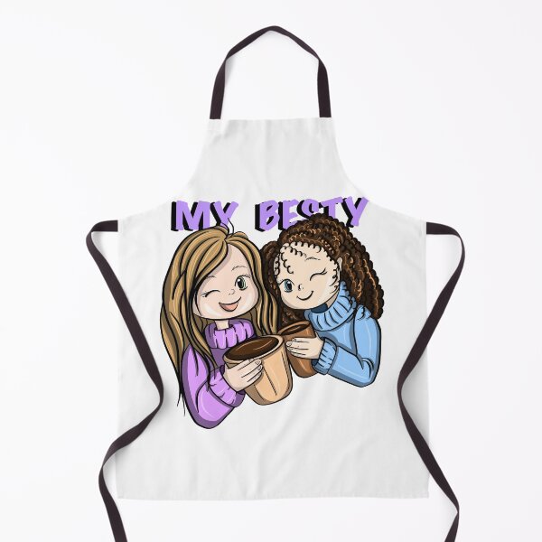 Item preview, My besty interesting print for girls best friends t shirt designed and sold by Maryart8.
