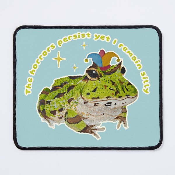Item preview, The Horrors Persist, Yet I Remain Silly (Jester Horace) designed and sold by Blackberries & Moss.