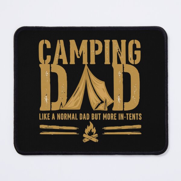 Item preview, Camping Dad Outdoor Adventure Campfire Graphic Fathers Day Gift designed and sold by Thread&Fable.