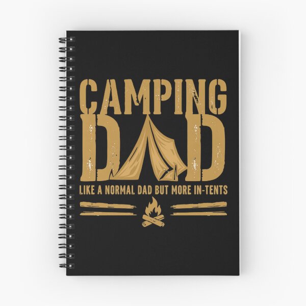 Item preview, Camping Dad Outdoor Adventure Campfire Graphic Fathers Day Gift designed and sold by Thread&Fable.