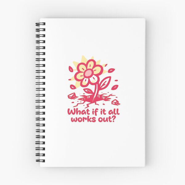 Item preview, What If It All Works Out Optimism Hopeful Positive Thinking Mental Wellness designed and sold by JonesFlora2025.