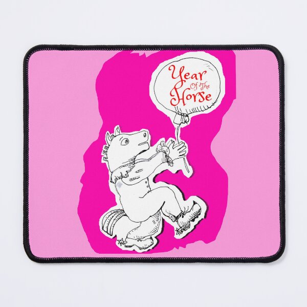 Item preview, Year Of The Horse (Drawing by ACCI) Greeting Balloon designed and sold by VanyssaGraphics.