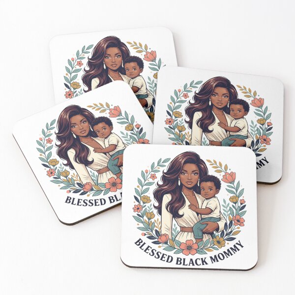 Item preview, Blessed Black Mommy boy mom edition designed and sold by BlessedBlackBeautiful.