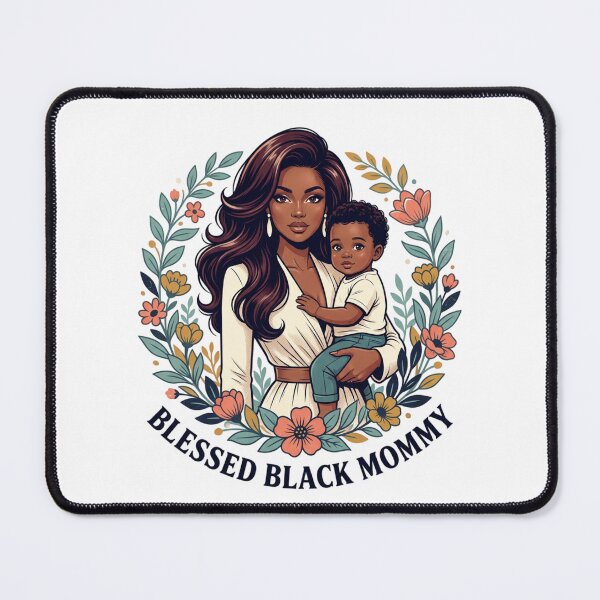 Item preview, Blessed Black Mommy boy mom edition designed and sold by BlessedBlackBeautiful.