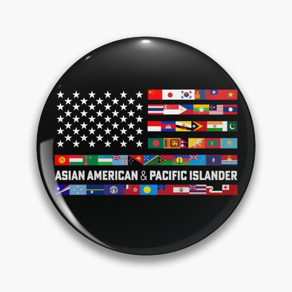 Item preview, AAPI Asian American and Pacific Islander USA Flag designed and sold by NUMAcreations.
