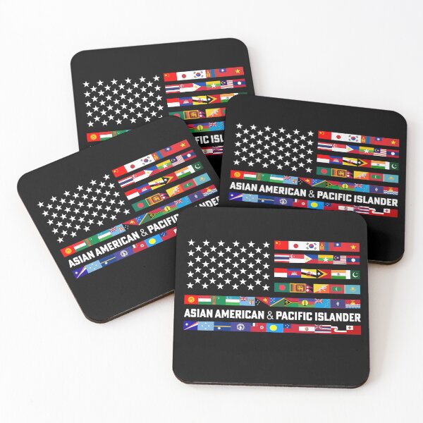 Item preview, AAPI Asian American and Pacific Islander USA Flag designed and sold by NUMAcreations.