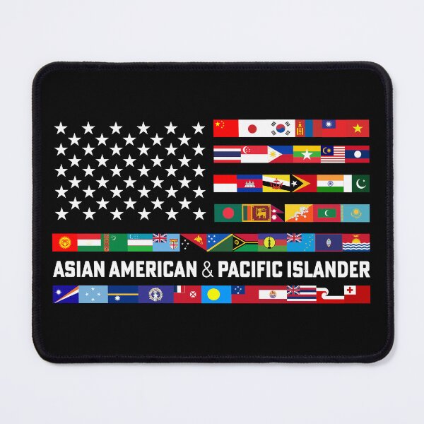 Item preview, AAPI Asian American and Pacific Islander USA Flag designed and sold by NUMAcreations.