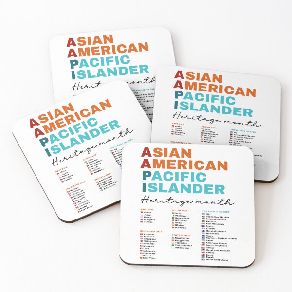Item preview, AAPI Flags Asian American and Pacific Islander Countries Heritage Month designed and sold by NUMAcreations.