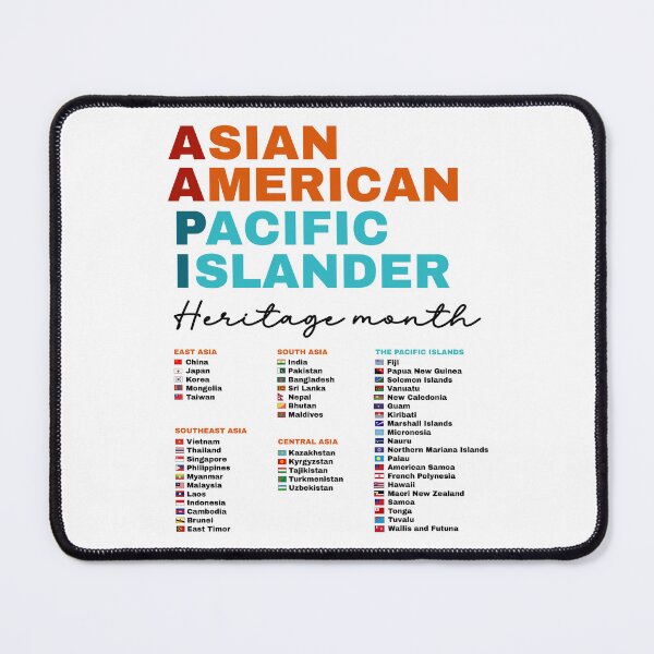 Item preview, AAPI Flags Asian American and Pacific Islander Countries Heritage Month designed and sold by NUMAcreations.