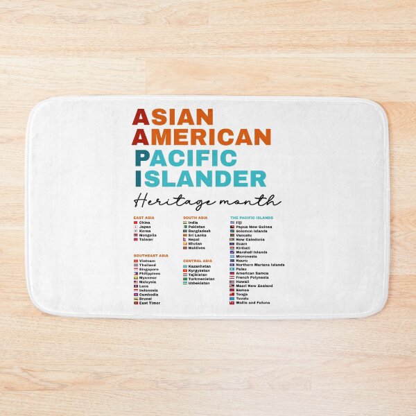 Item preview, AAPI Flags Asian American and Pacific Islander Countries Heritage Month designed and sold by NUMAcreations.