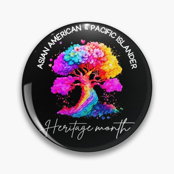 Item preview, Asian American Pacific Islander Heritage Colorful Tree designed and sold by NUMAcreations.
