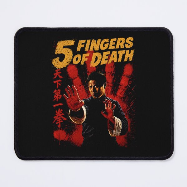 Item preview, 5 Fingers of Death Retro Martial Arts Kung Fu designed and sold by Realmendesign.