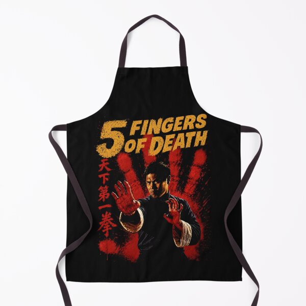 Item preview, 5 Fingers of Death Retro Martial Arts Kung Fu designed and sold by Realmendesign.