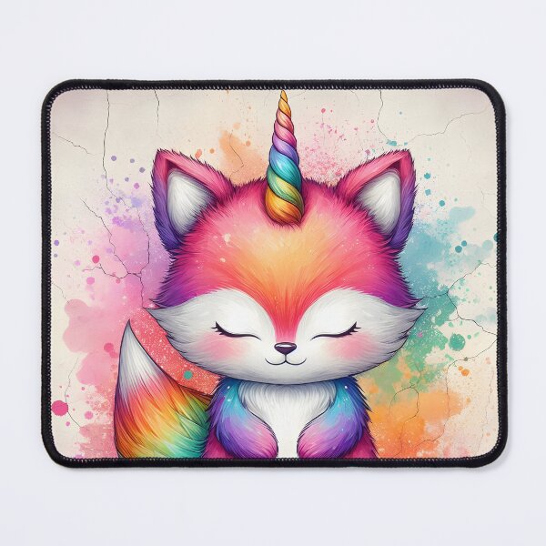 Item preview, Zen Unicorn Fox, Ai Generated Art designed and sold by ACC .