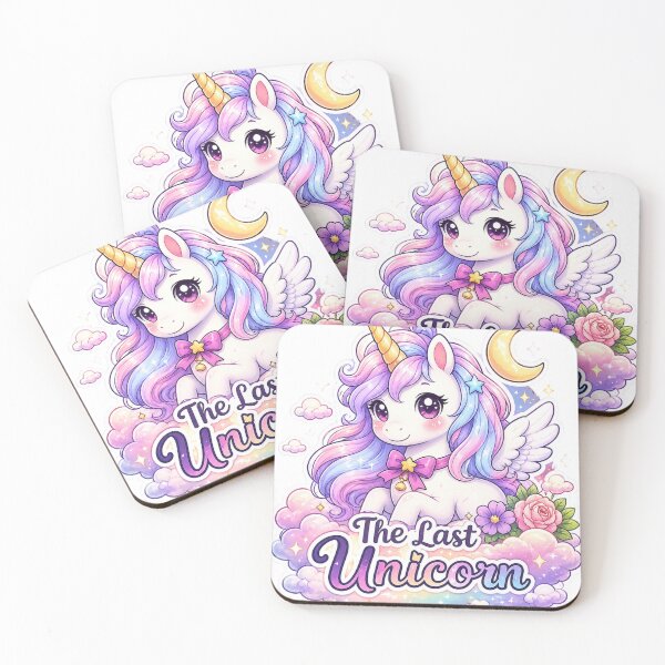 Item preview, Dreamy Kawaii Unicorn Pastel Sticker designed and sold by Red66circle.
