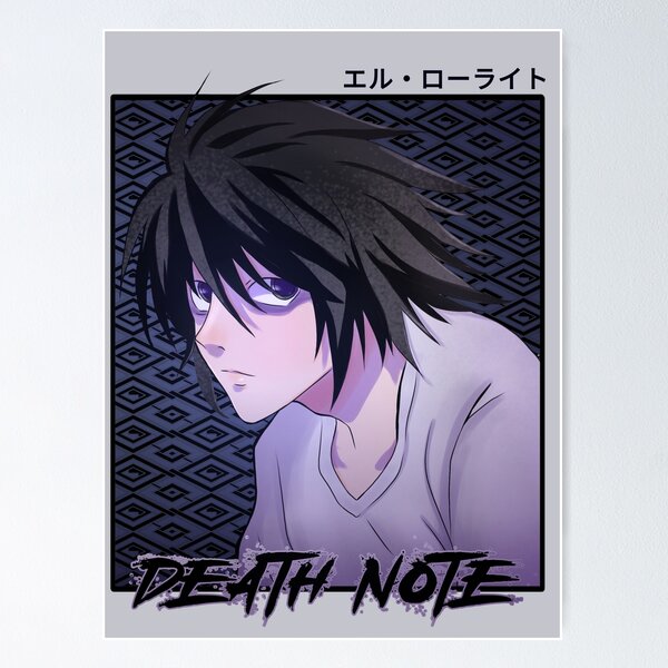 Death Note L Posters for Sale | Redbubble