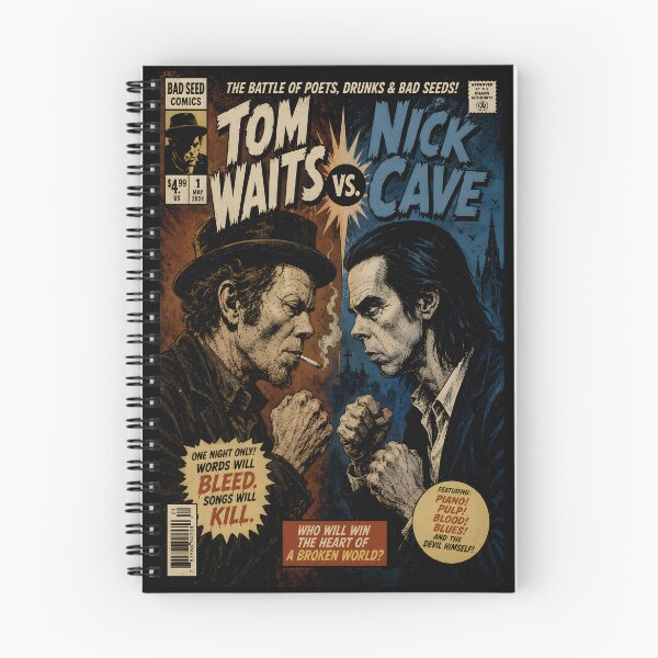 Item preview, Nick Cave vs. Tom Waits - The Final Battle designed and sold by Wanderdreaming.