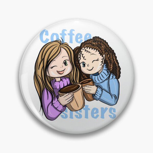 Item preview, Coffee sisters t shirt for coffee lovers designed and sold by Maryart8.
