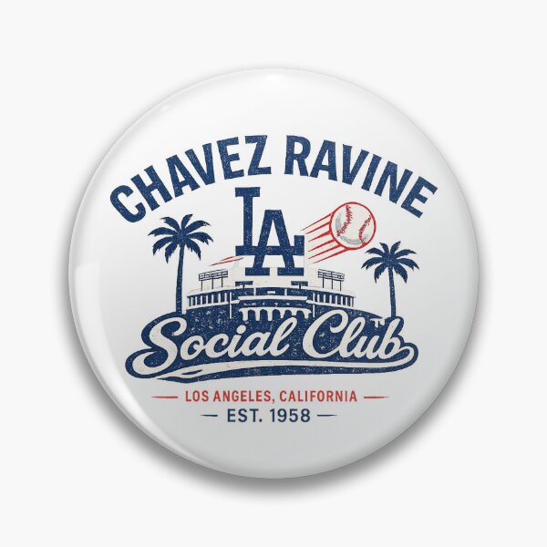 Item preview, Chavez Ravine Social Club Vintage Los Angeles Baseball Shirt designed and sold by GhostDawgs.