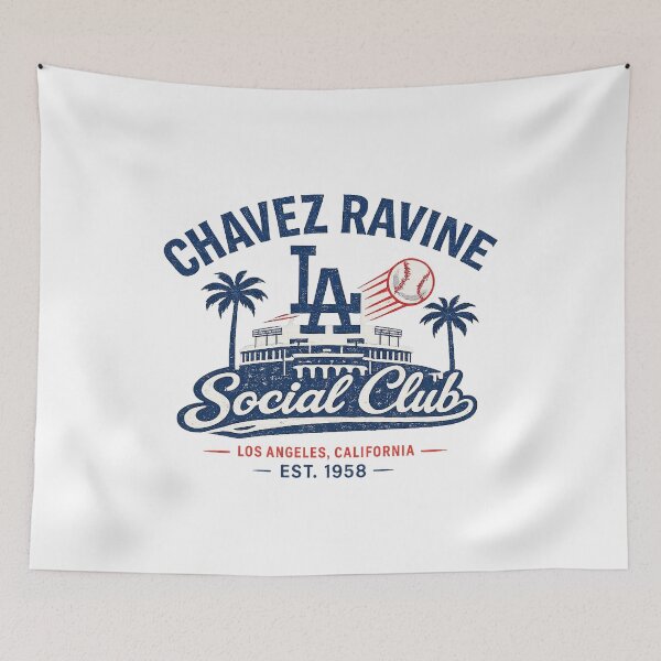 Item preview, Chavez Ravine Social Club Vintage Los Angeles Baseball Shirt designed and sold by GhostDawgs.