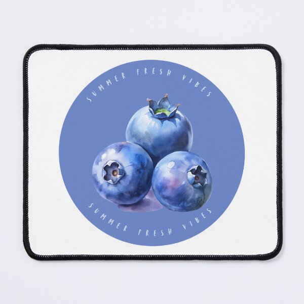 Item preview, Blueberry Watercolor Sticker | Cozy Cottagecore Fruit Art designed and sold by Nksparks.