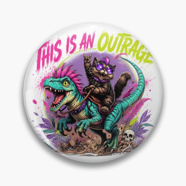 Item preview, Copy of Sassy Cat Riding Dinosaur Design designed and sold by HaGuu.